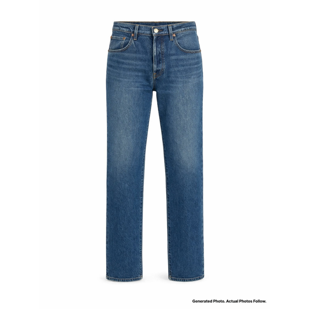 Levi's 501 Men's Button Fly Jeans W30 L 32 Blue Straight Leg Vintage Wash Denim